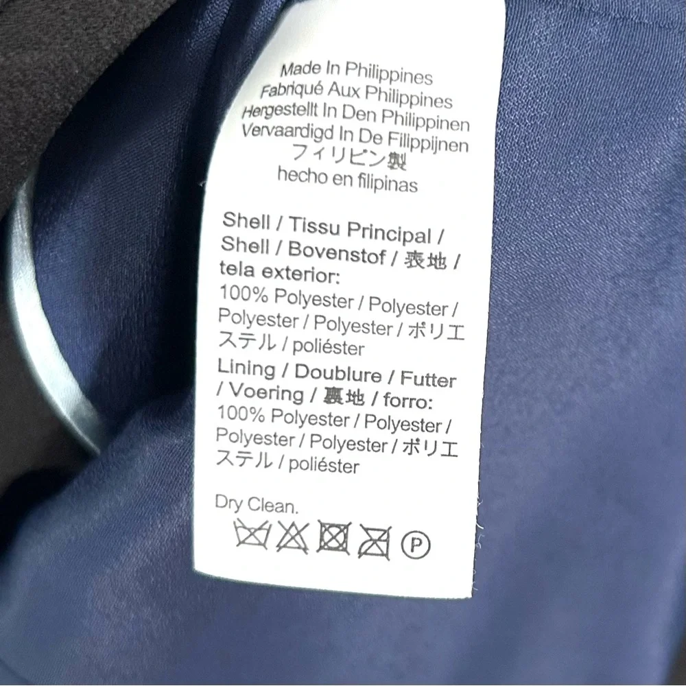 J. Crew Women's Black City Crepe Willa Blazer‎ in Size 2